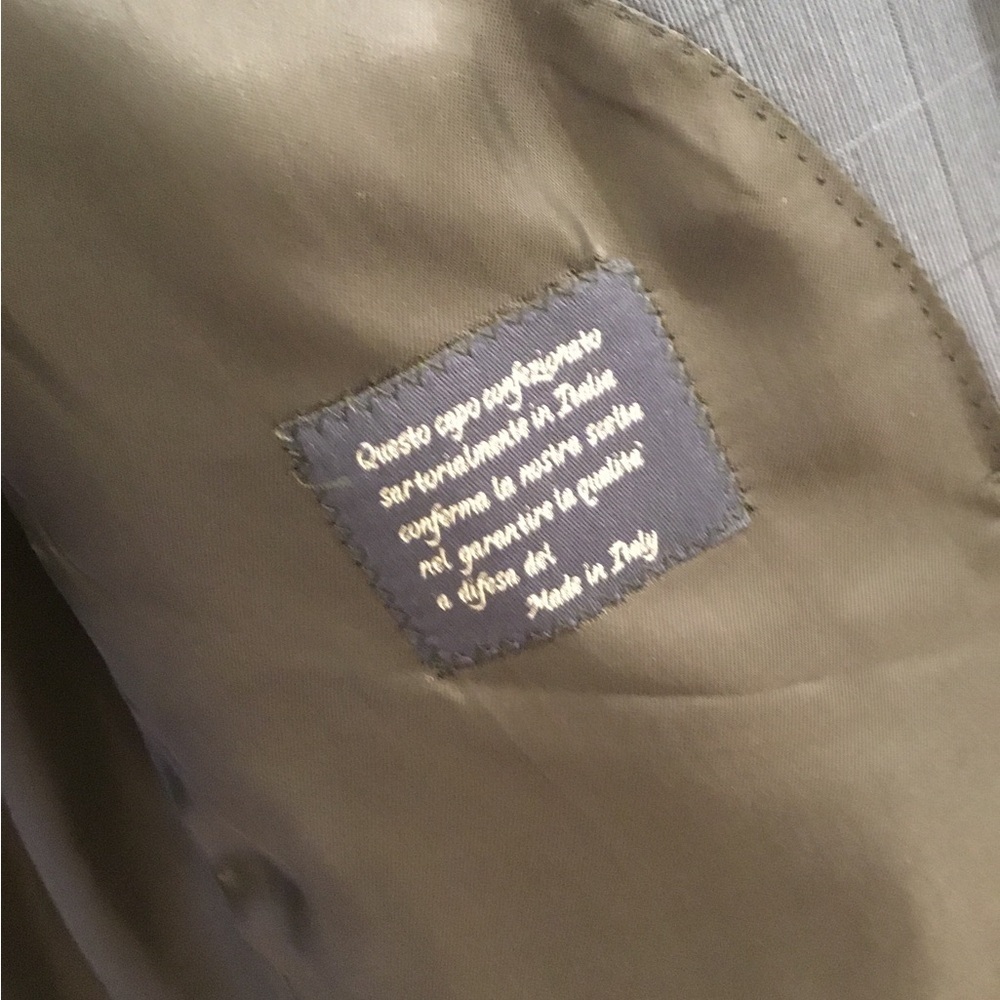 Men’s Sophisticated Charcoal Suit 44L - Picture 9 of 11